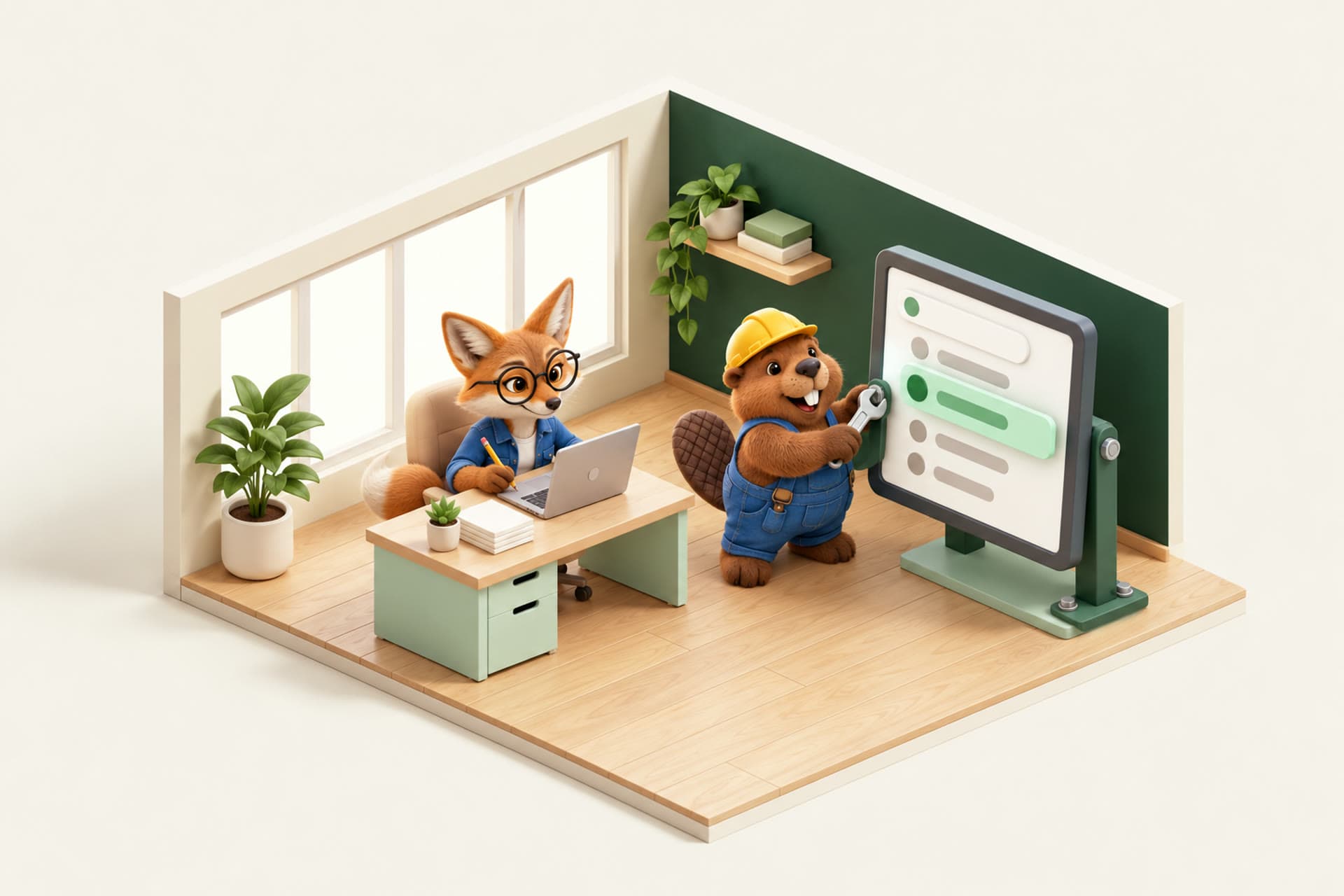 Your SEO and content coworkers lifting a page up the search results